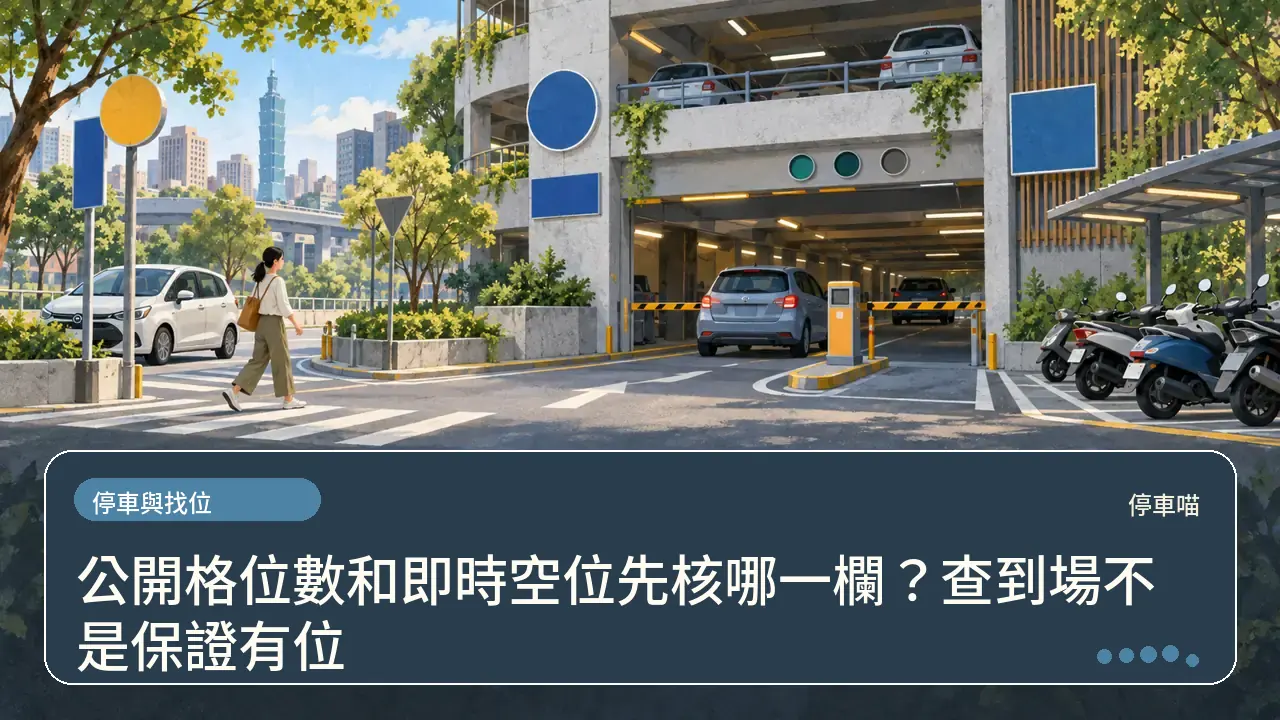 公開格位數和即時空位先核哪一欄?查到場不是保證有位主題插畫