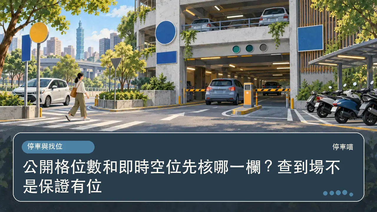 公開格位數和即時空位先核哪一欄?查到場不是保證有位主題插畫